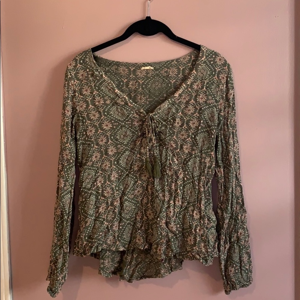 Multicolored top